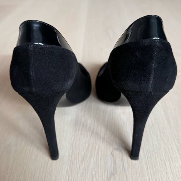 Barbara Bui Suede & Patent Leather Heels - Picture 7 of 12